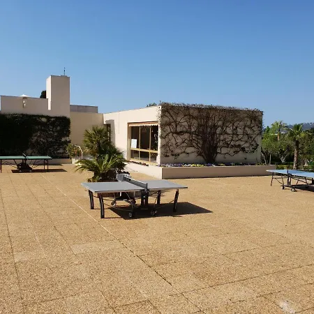 2p Famille Vue Mer, Piscine, Tennis, Wifi, Parking - A Louer * Antibes